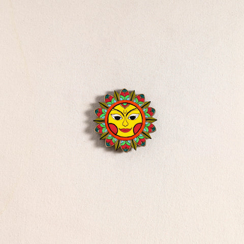 Surya Dev Handpainted Fridge Magnet 56