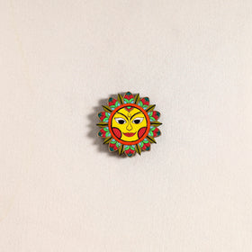 Surya Dev Handpainted Fridge Magnet 56