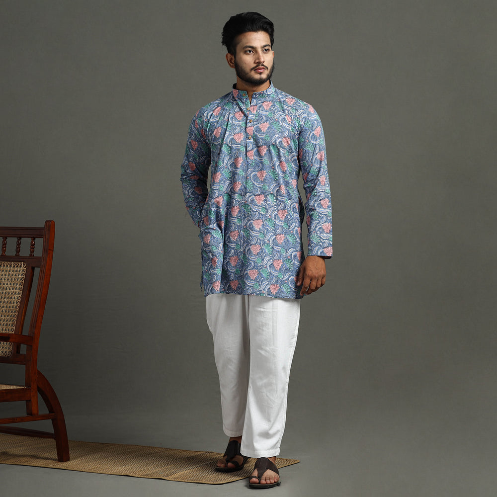 sanganeri men kurta