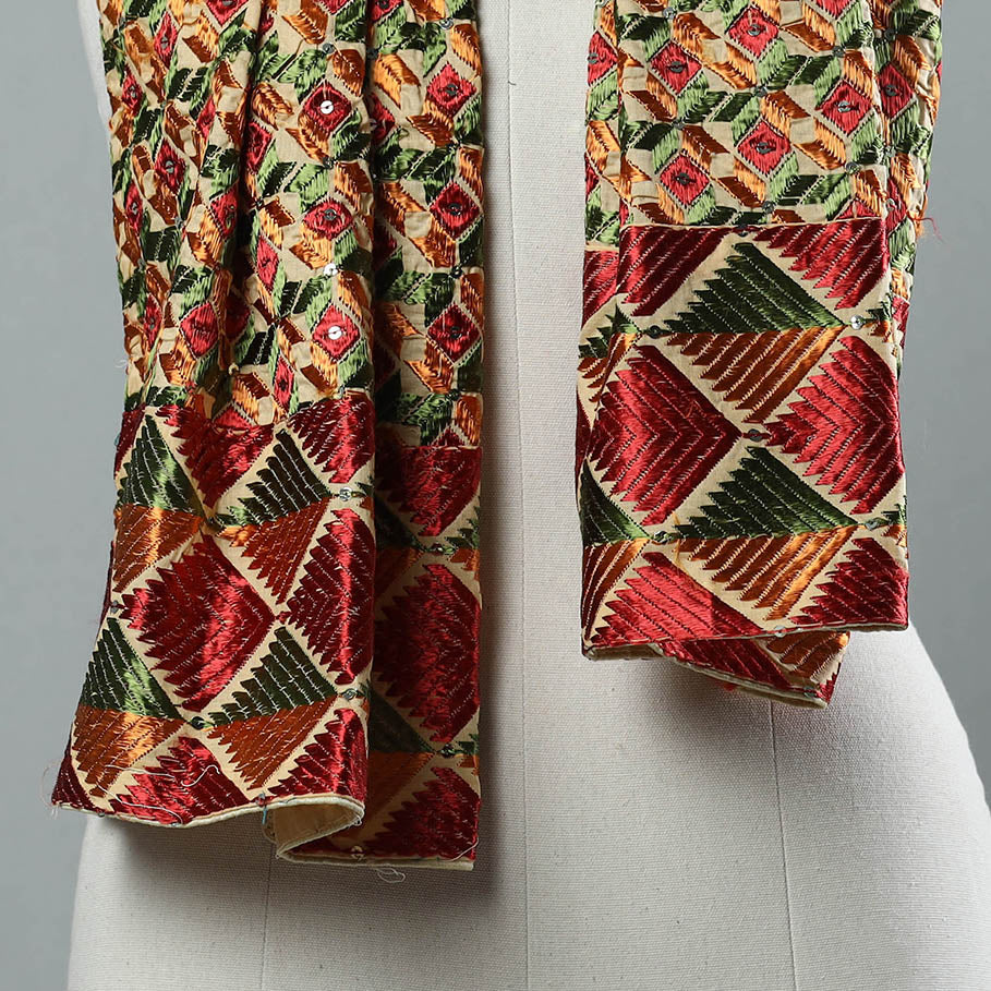 phulkari stole