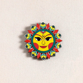 Surya Dev Handpainted Fridge Magnet 57