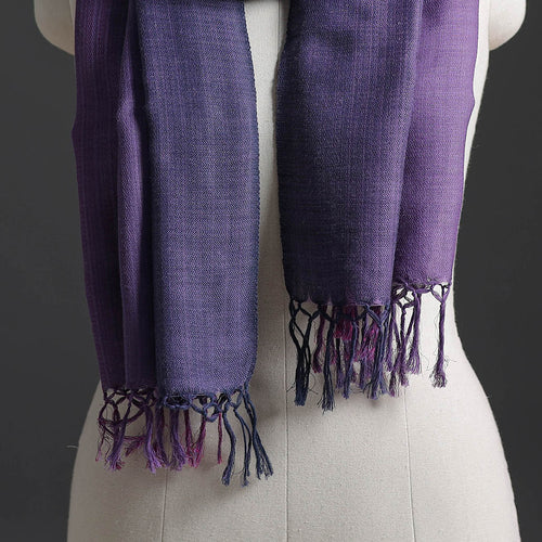 Kumaun Handwoven Merino Wool x Cotton Stole 198