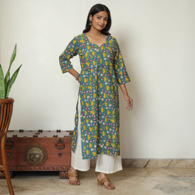 kalamkari printed kurta
