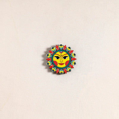 Surya Dev Handpainted Fridge Magnet 57
