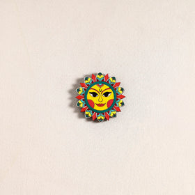 Surya Dev Handpainted Fridge Magnet 57