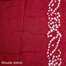 Kutch Bandhani Tie-Dye Cotton Saree 20