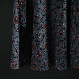 Bagru Hand Block Print Cotton Wrap Around Skirt 15