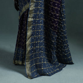 Kutch Tie-Dye Bandhani Cotton Saree with Blouse Piece 08