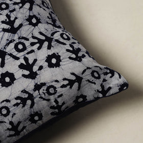 Hand Block Batik Print Cushion Cover (16 x 16 in) 44