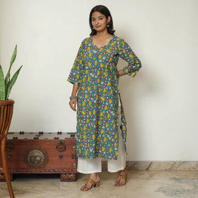 kalamkari printed kurta
