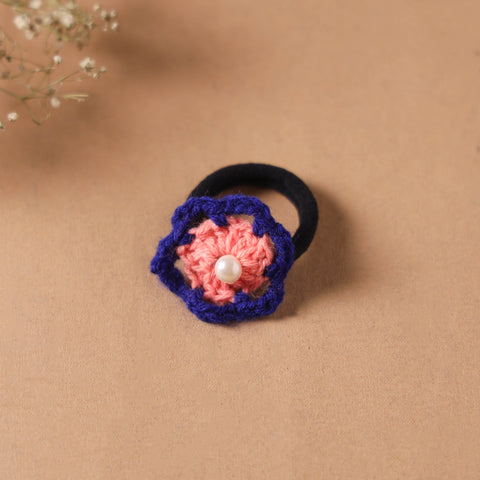 Handmade Crochet Rubber Bands - Stylish & Sustainable