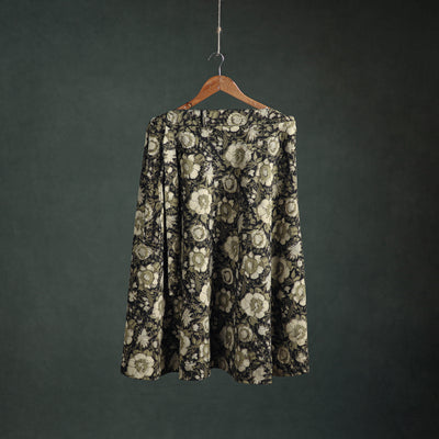 Bagru Hand Block Print Natural Dyed Cotton Wrap Around Skirt 18