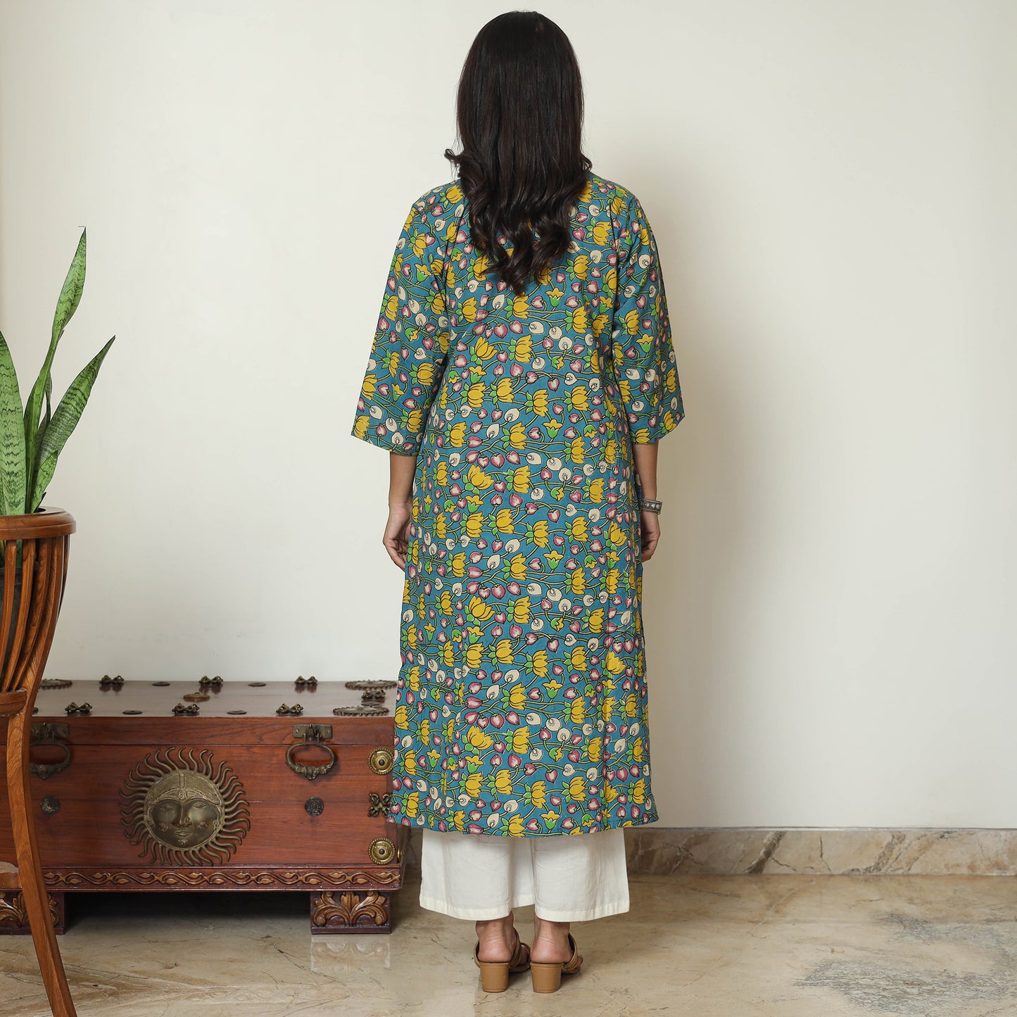 kalamkari printed kurta