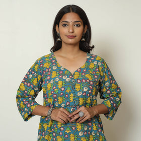 kalamkari printed kurta