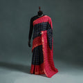 Kutch Tie-Dye Bandhani Cotton Saree with Blouse Piece 09