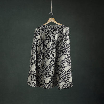 Bagru Hand Block Print Natural Dyed Cotton Wrap Around Skirt 19