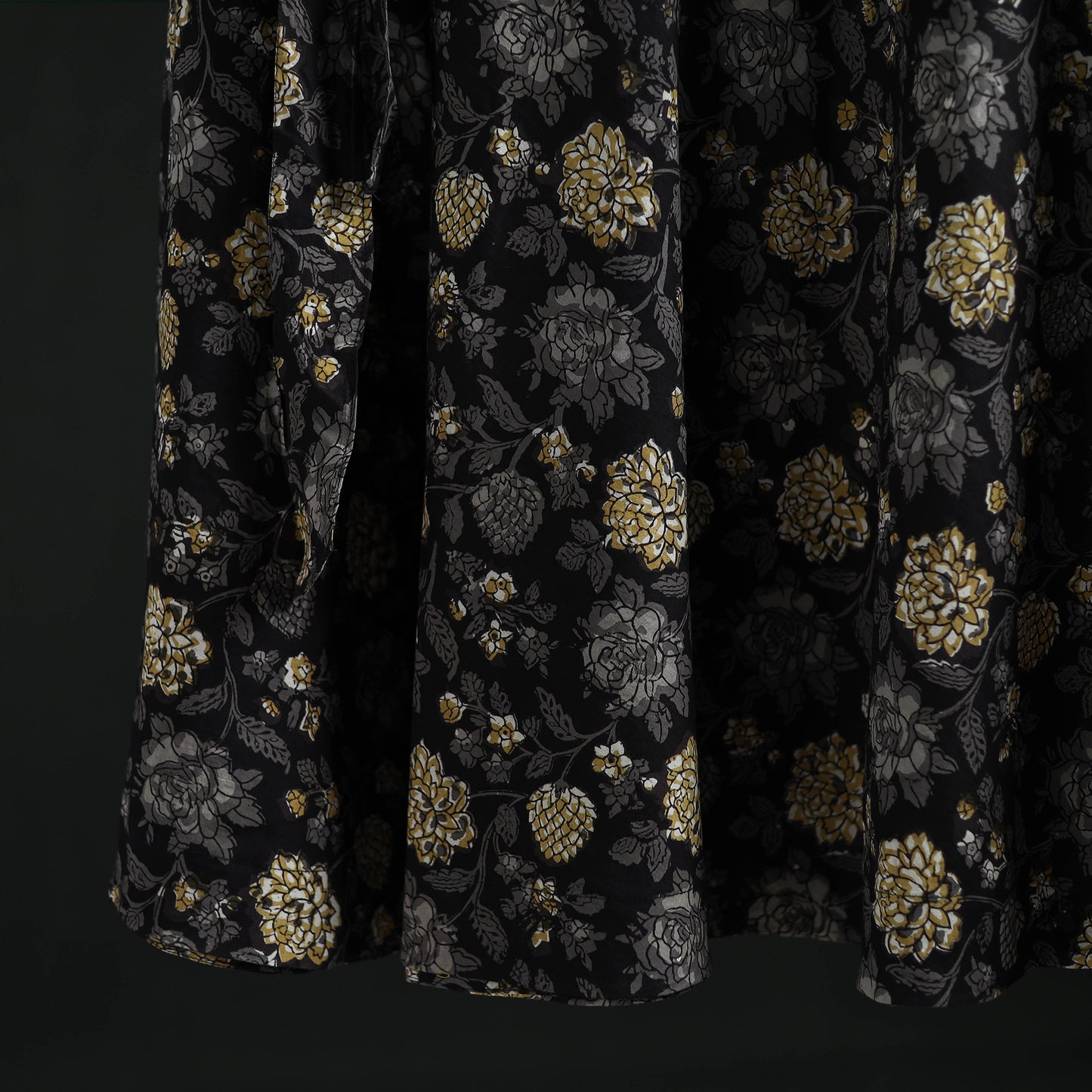 Bagru Hand Block Print Cotton Wrap Around Skirt 16