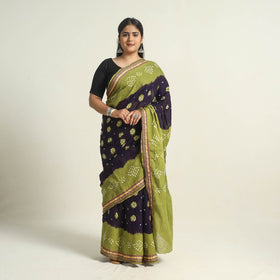 Shop Kutch Tie-Dye Bandhani Saree Online at iTokri.com