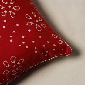 Hand Block Batik Print Cushion Cover (16 x 16 in) 45