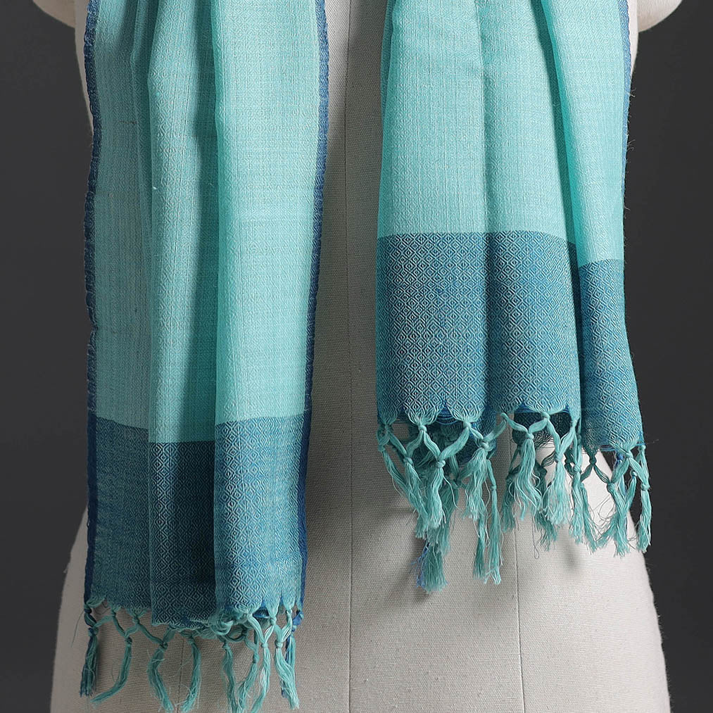 Kumaun Handwoven Merino Wool x Cotton Stole 201