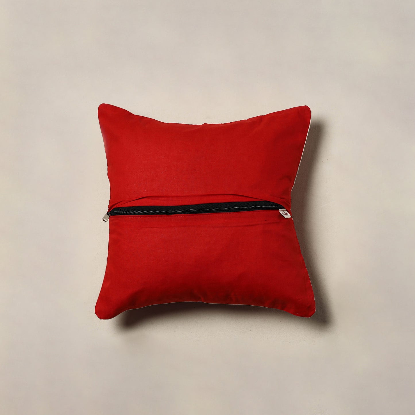 Hand Block Batik Print Cushion Cover (16 x 16 in) 45