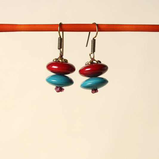 channapatna wooden earrings