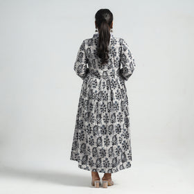 batik print dress