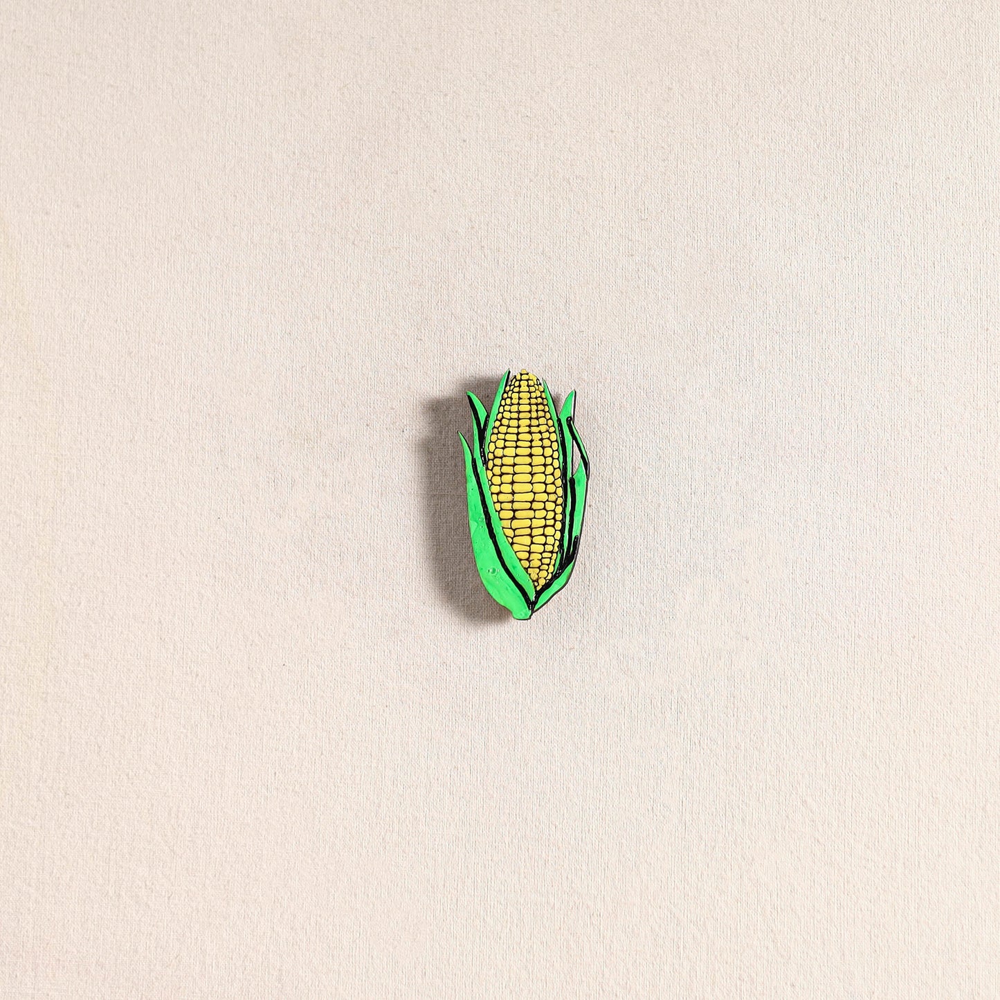 Sweet Corn Handpainted Fridge Magnet 61