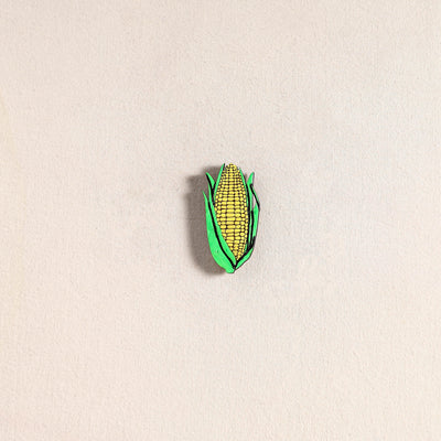 Sweet Corn Handpainted Fridge Magnet 61