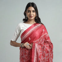 Kantha Embroidery Saree