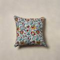 Sanganeri Hand Block Print Cushion Cover (16 x 16 in) 46