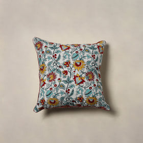 Sanganeri Hand Block Print Cushion Cover (16 x 16 in) 46