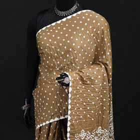 Kutch Bandhani Tie-Dye Cotton Saree 22