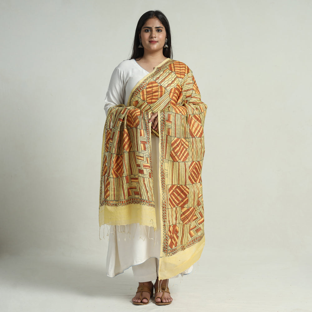 Kantha Embroidery Dupatta