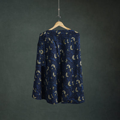 Bagru Hand Block Print Natural Dyed Cotton Wrap Around Skirt 22