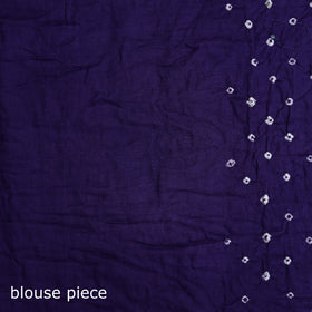 Kutch Bandhani Tie-Dye Cotton Saree 43