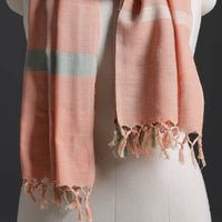 Kumaun Handwoven Merino Wool x Cotton Stole 203