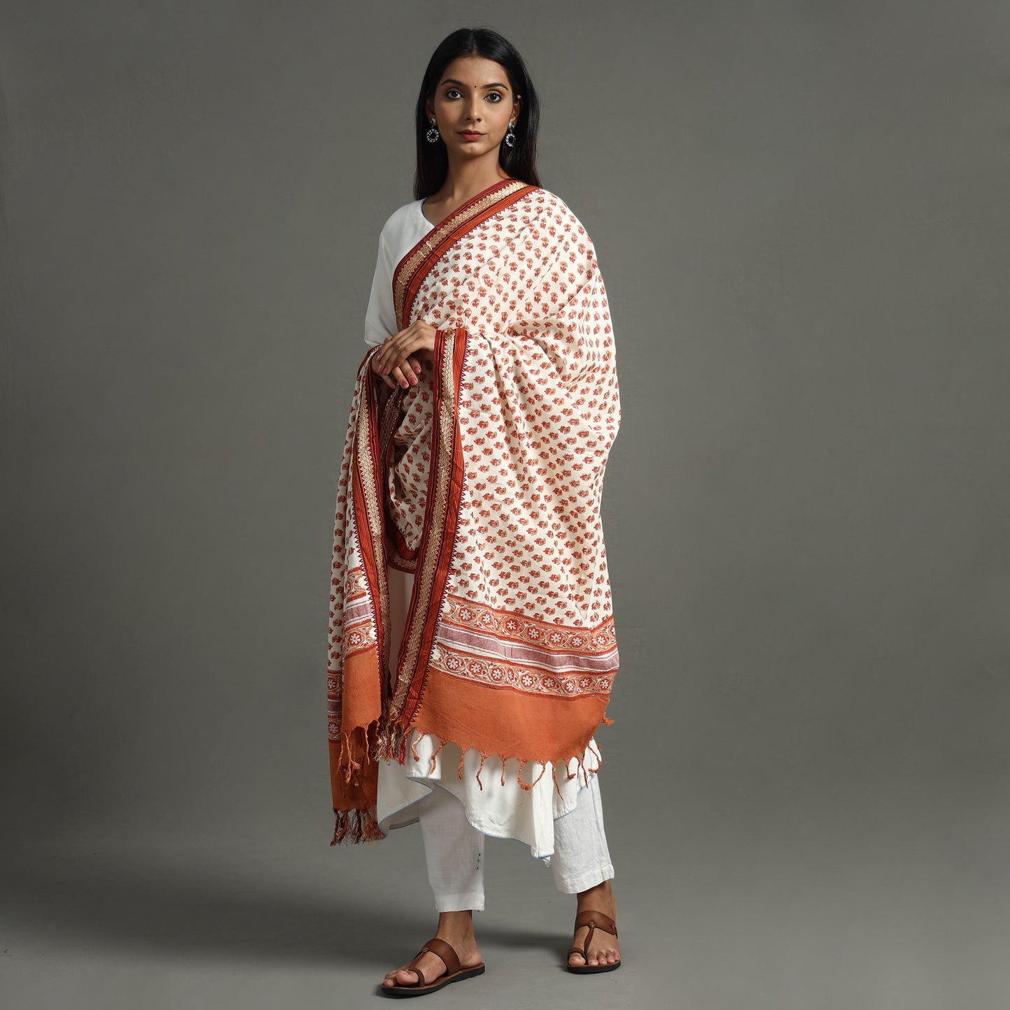 Sanganeri Dupatta 