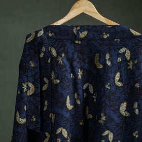 Bagru Hand Block Print Natural Dyed Cotton Wrap Around Skirt 22
