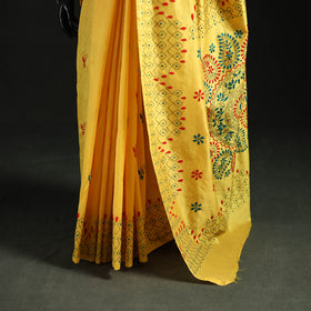 Hand Embroidered Silk Saree 67