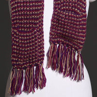 hand knitted muffler