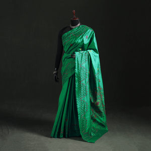 Hand Embroidered Silk Saree 68