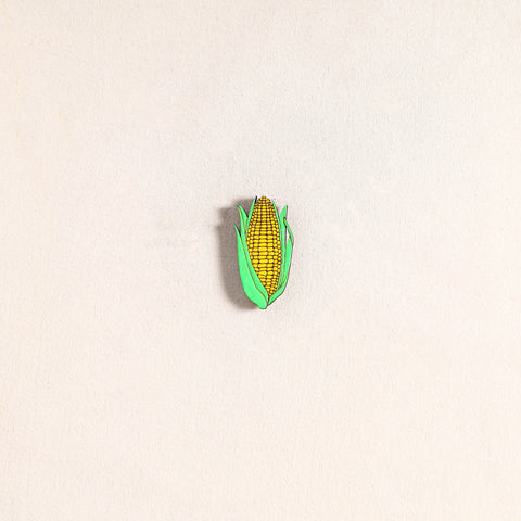 Sweet Corn Handpainted Fridge Magnet 63