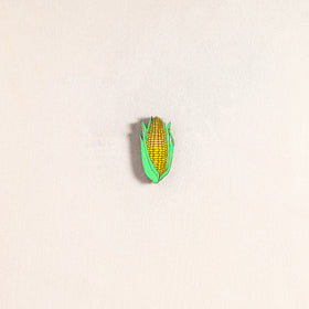 Sweet Corn Handpainted Fridge Magnet 63