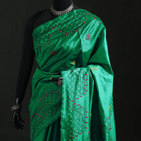 Hand Embroidered Silk Saree 68