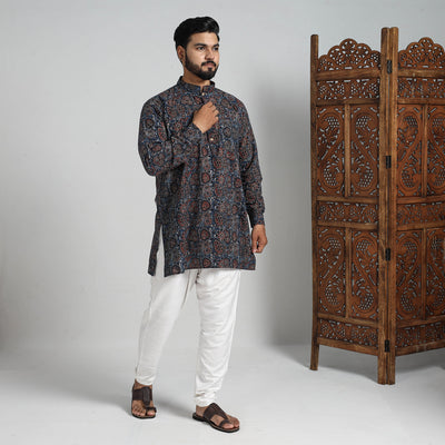 ajrakh Men's short kurta