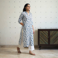 Sanganeri print Kurta