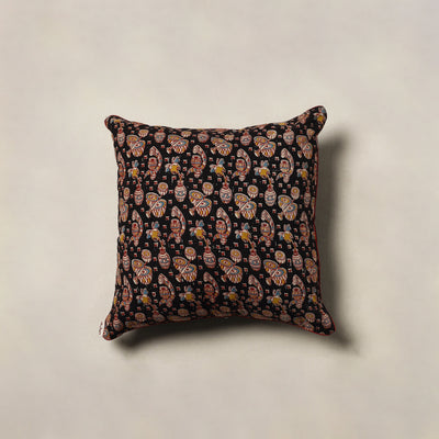 Kalamkari Hand Block Print Cushion Cover (16 x 16 in) 48