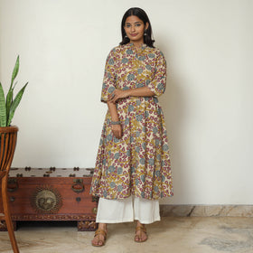 kalamkari printed kurta 