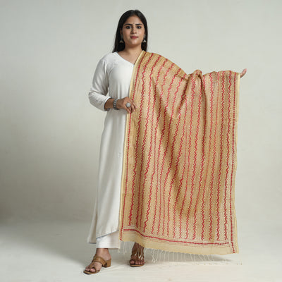 Kantha Embroidery Dupatta